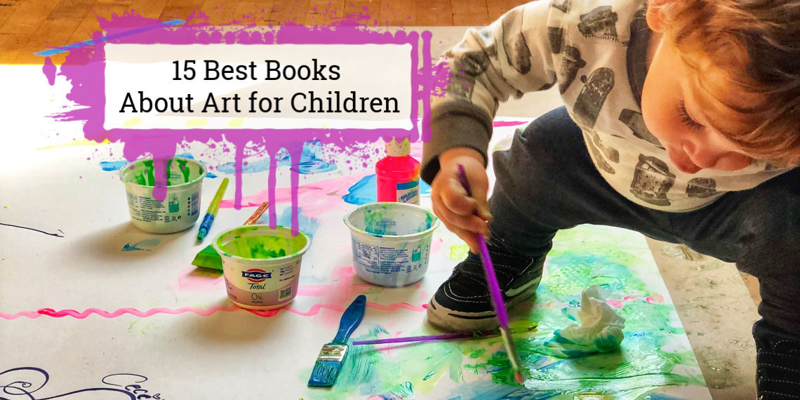 15 Best Books About Art for Children cover photo